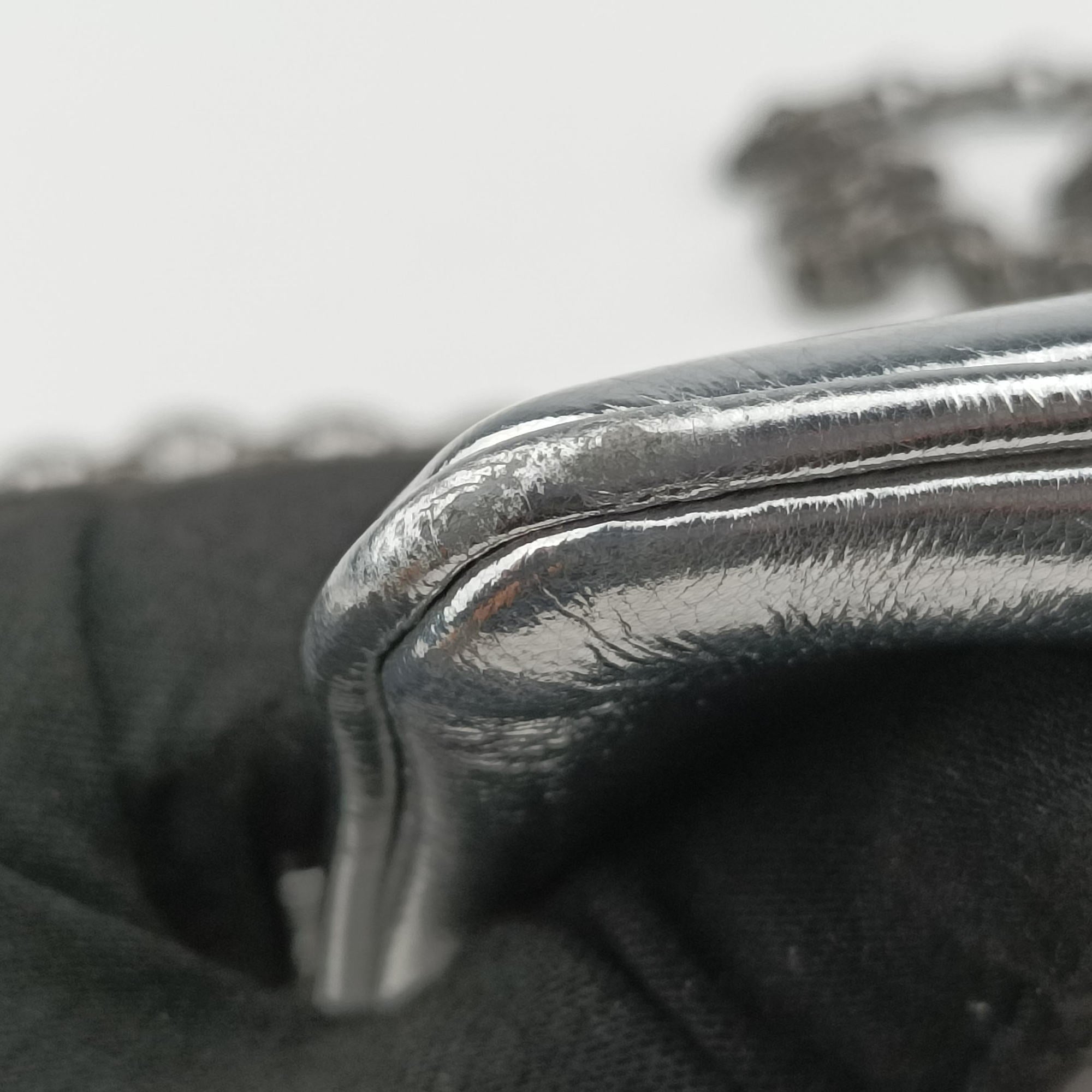 Dior double Medium Silver Leather 10-MA-0241ディオール ダブル ミディアム シルバー レザー 10-MA-0241