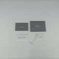 Dior double Medium Silver Leather 10-MA-0241ディオール ダブル ミディアム シルバー レザー 10-MA-0241