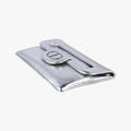 Dior double Medium Silver Leather 10-MA-0241ディオール ダブル ミディアム シルバー レザー 10-MA-0241