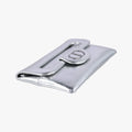 Dior double Medium Silver Leather 10-MA-0241ディオール ダブル ミディアム シルバー レザー 10-MA-0241