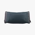 Pre-owned Fendi Selleria Lei Whipstitch Green Leather× Python  shoulderbag | stylenewstar