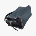 Pre-owned Fendi Selleria Lei Whipstitch Green Leather× Python  shoulderbag | stylenewstar