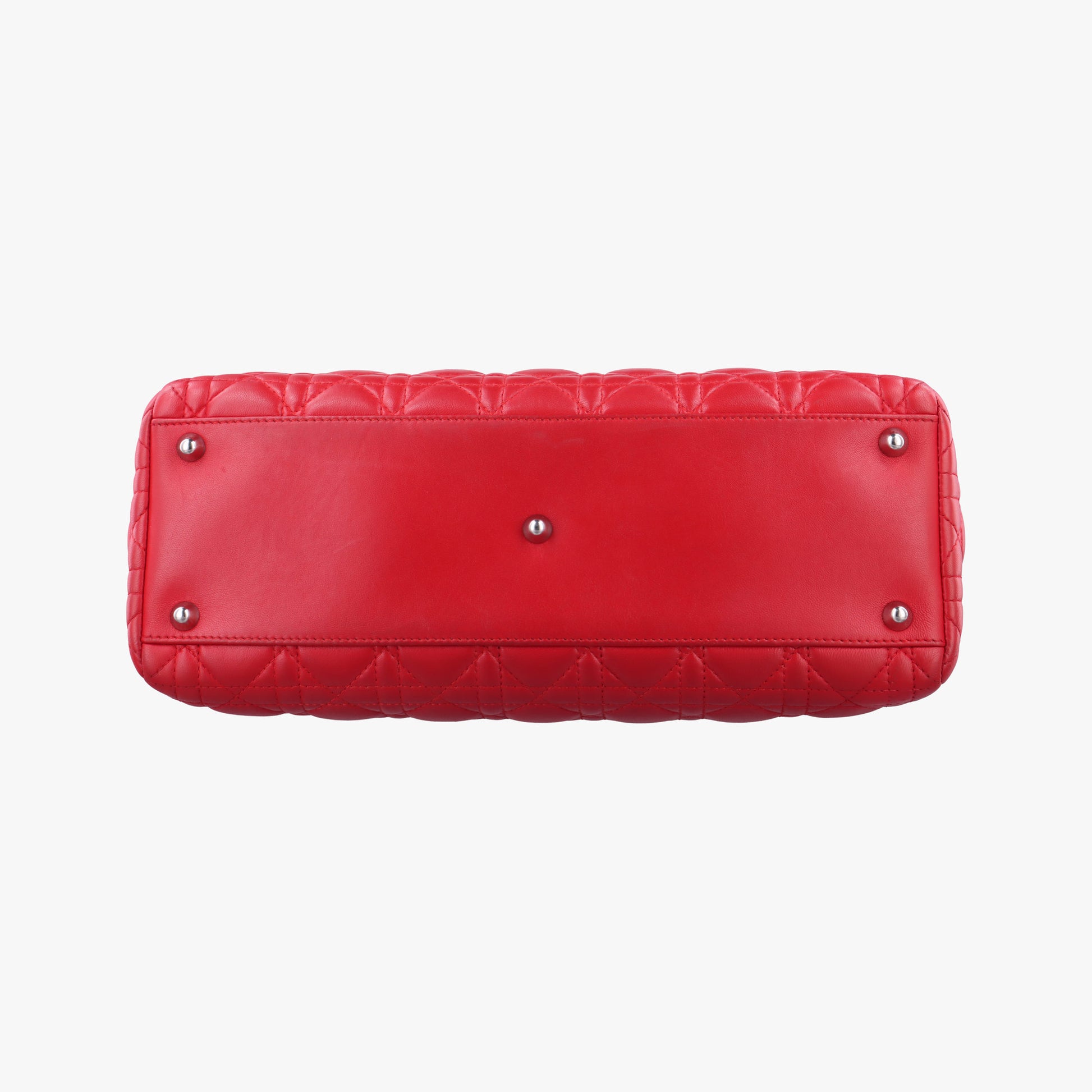 Lady Dior Red lambskin 01-MA-1029レディディオール レッド ラムスキン 01-MA-1029
