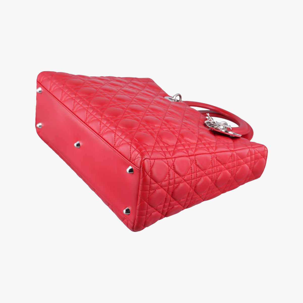 Lady Dior Red lambskin 01-MA-1029レディディオール レッド ラムスキン 01-MA-1029