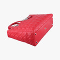 Lady Dior Red lambskin 01-MA-1029レディディオール レッド ラムスキン 01-MA-1029
