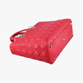 Lady Dior Red lambskin 01-MA-1029レディディオール レッド ラムスキン 01-MA-1029