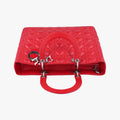 Lady Dior Red lambskin 01-MA-1029レディディオール レッド ラムスキン 01-MA-1029
