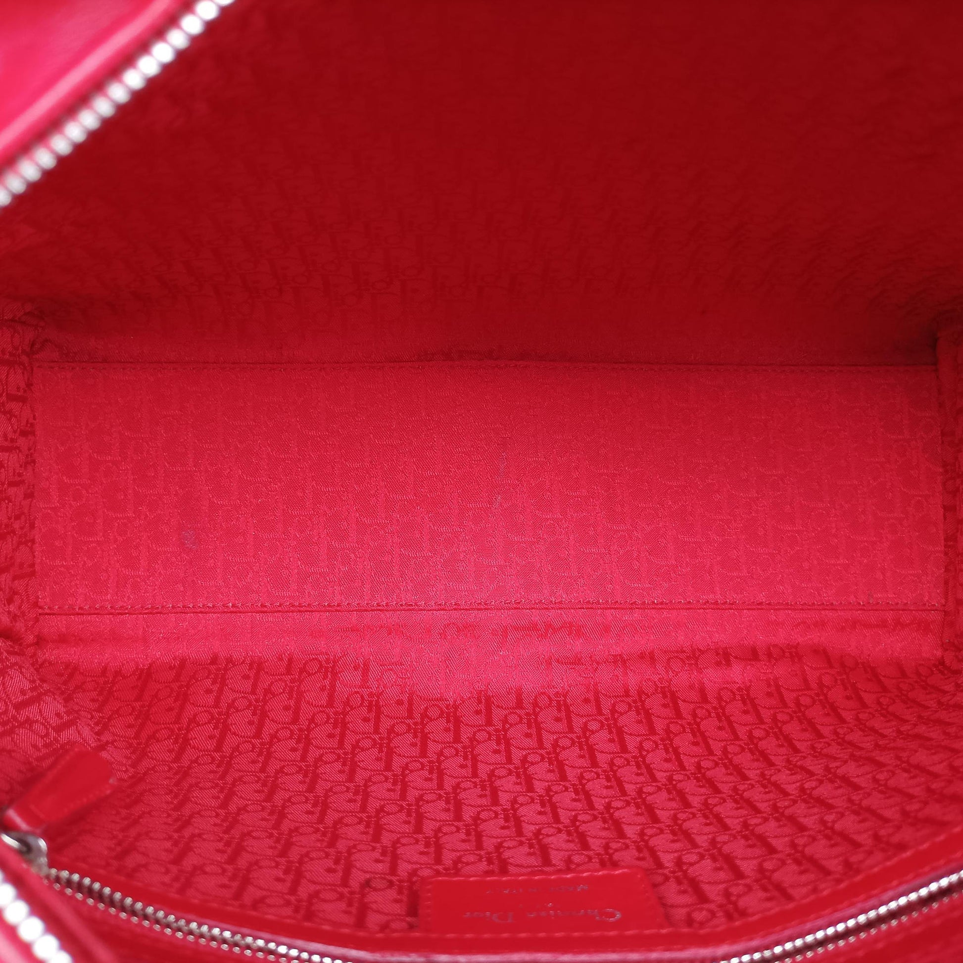 Lady Dior Red lambskin 01-MA-1029レディディオール レッド ラムスキン 01-MA-1029