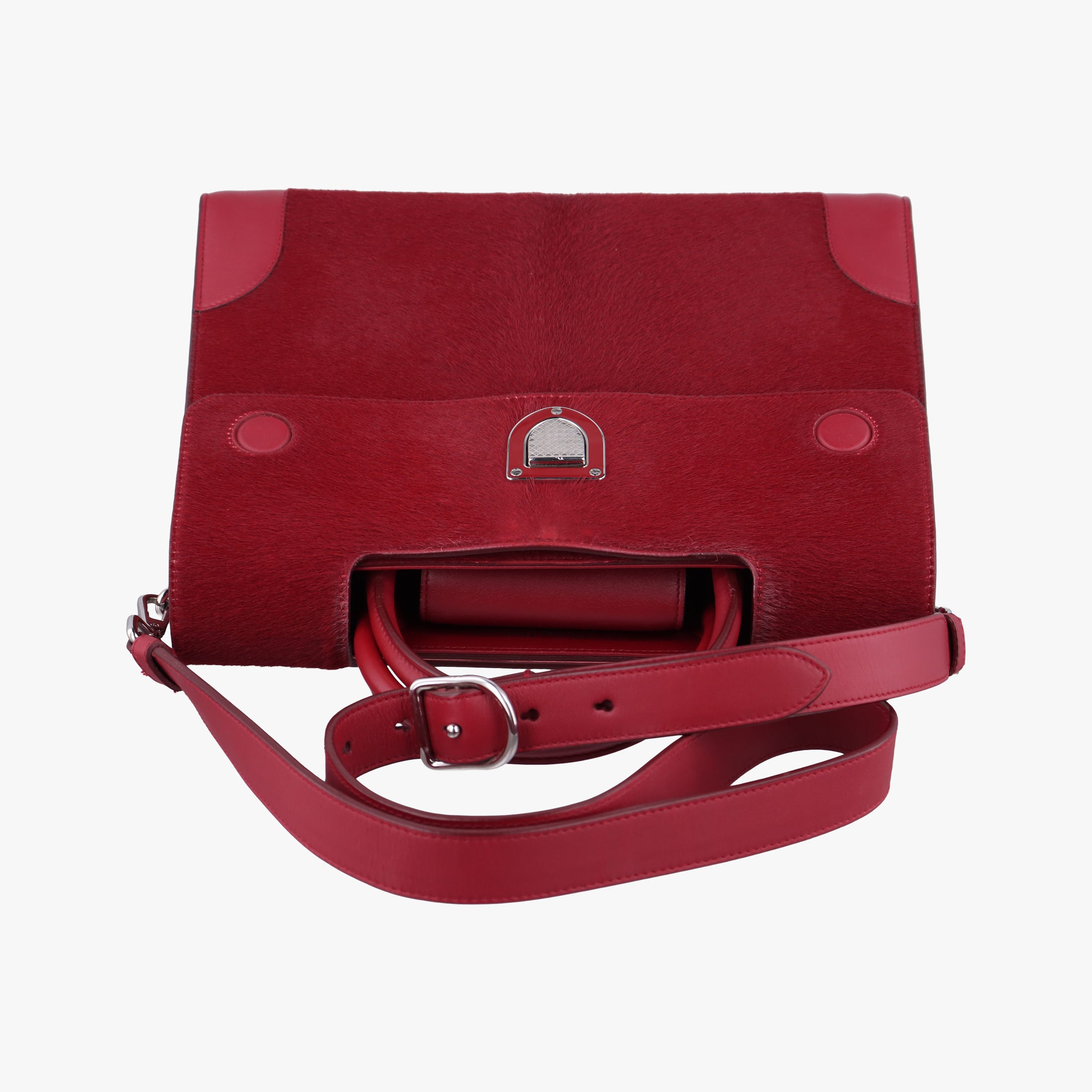 Diorever Red ponyhair 19-MA-0196ディオールエヴァー レッド ハラコ 19-MA-0196