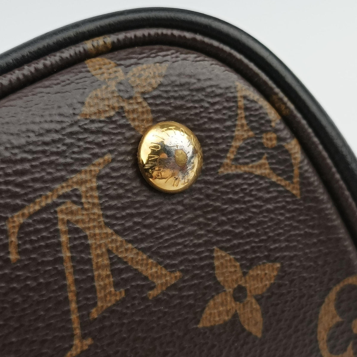 Flandrin Brown×Black Monogram canvas×calf leather M41595 DU1158フランドリン モノグラム/ブラウン×ブラック モノグラムキャンバス×カーフレザー M41595 DU1158