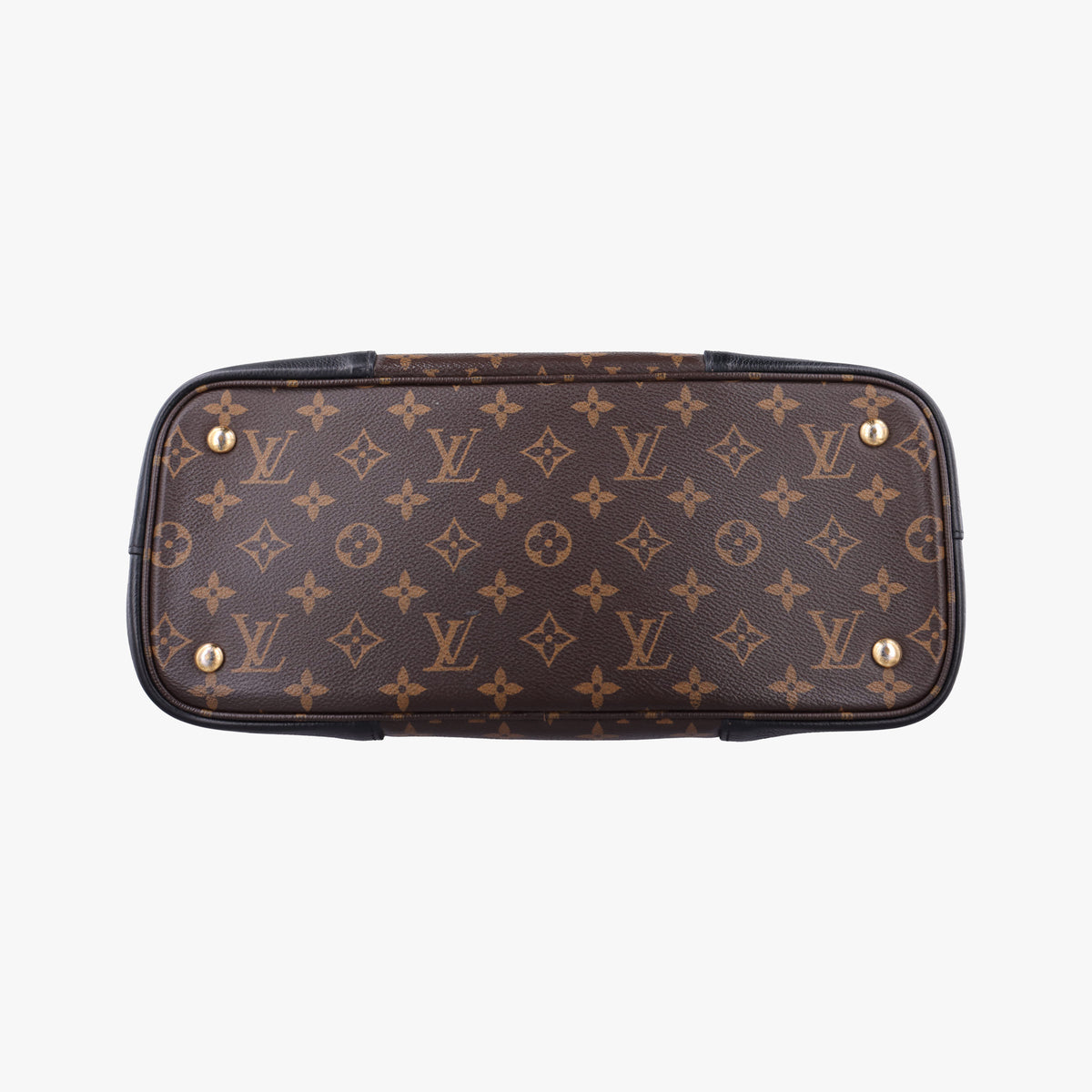 Flandrin Brown×Black Monogram canvas×calf leather M41595 DU1158フランドリン モノグラム/ブラウン×ブラック モノグラムキャンバス×カーフレザー M41595 DU1158