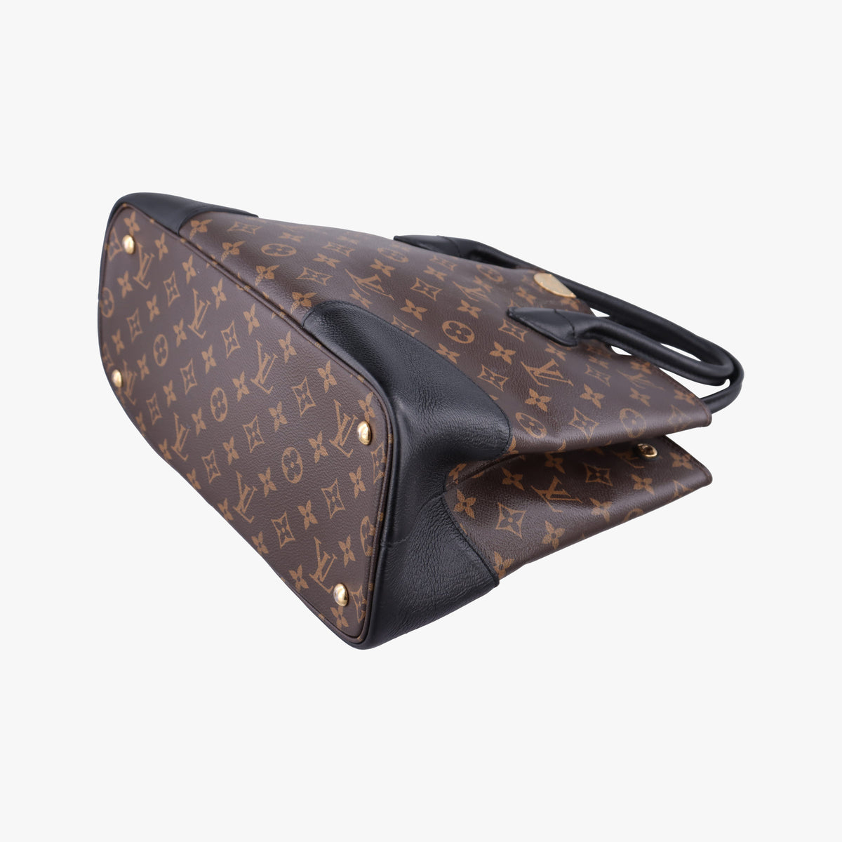 Flandrin Brown×Black Monogram canvas×calf leather M41595 DU1158フランドリン モノグラム/ブラウン×ブラック モノグラムキャンバス×カーフレザー M41595 DU1158