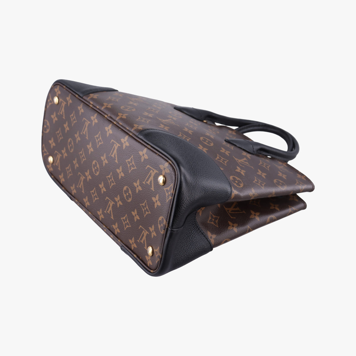 Flandrin Brown×Black Monogram canvas×calf leather M41595 DU1158フランドリン モノグラム/ブラウン×ブラック モノグラムキャンバス×カーフレザー M41595 DU1158