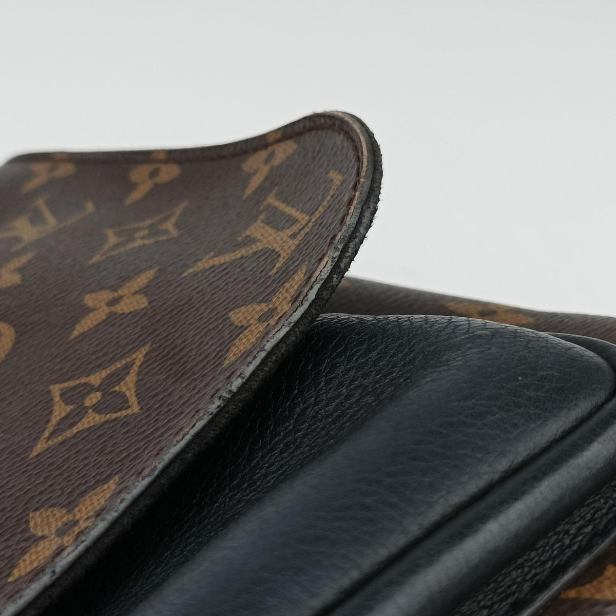 MARIGNAN brown×black Monogram Canvas×calf leather M44259 AR4188マリニャン モノグラム/ブラウン×ブラック モノグラムキャンバス×カーフレザー M44259 AR4188