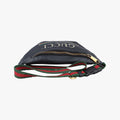 Pre-owned Gucci Print Black Leather 527792 bum bag/waist bag | stylenewstar