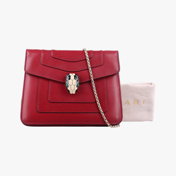 SERPENTI FOREVER Red Leather EK.D17.280159セルペンティ フォーエバー レッド レザー EK.D17.280159