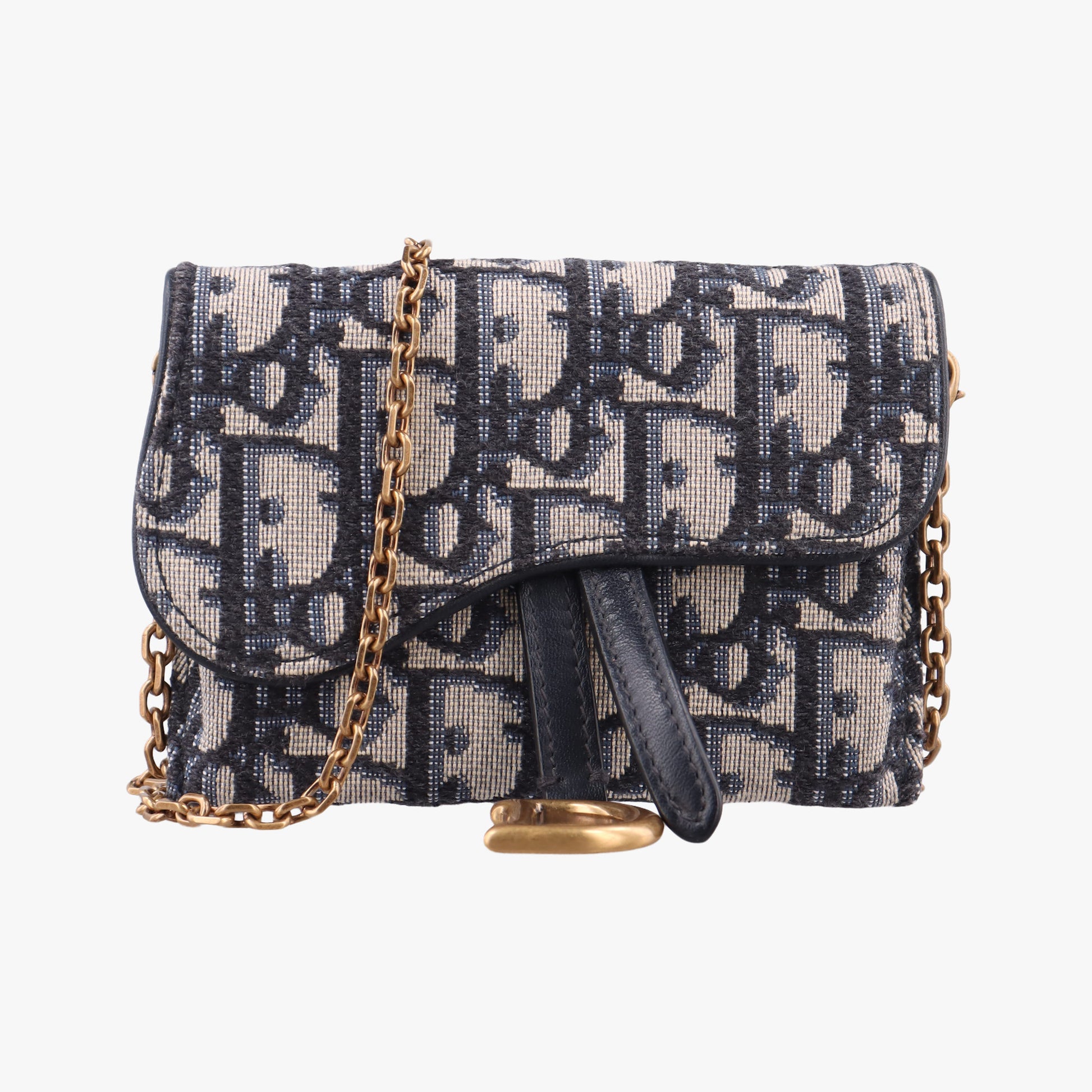 Saddle Navy×Gray jacquard 43-MA-0230サドル ネイビー×グレー ジャガード 43-MA-0230
