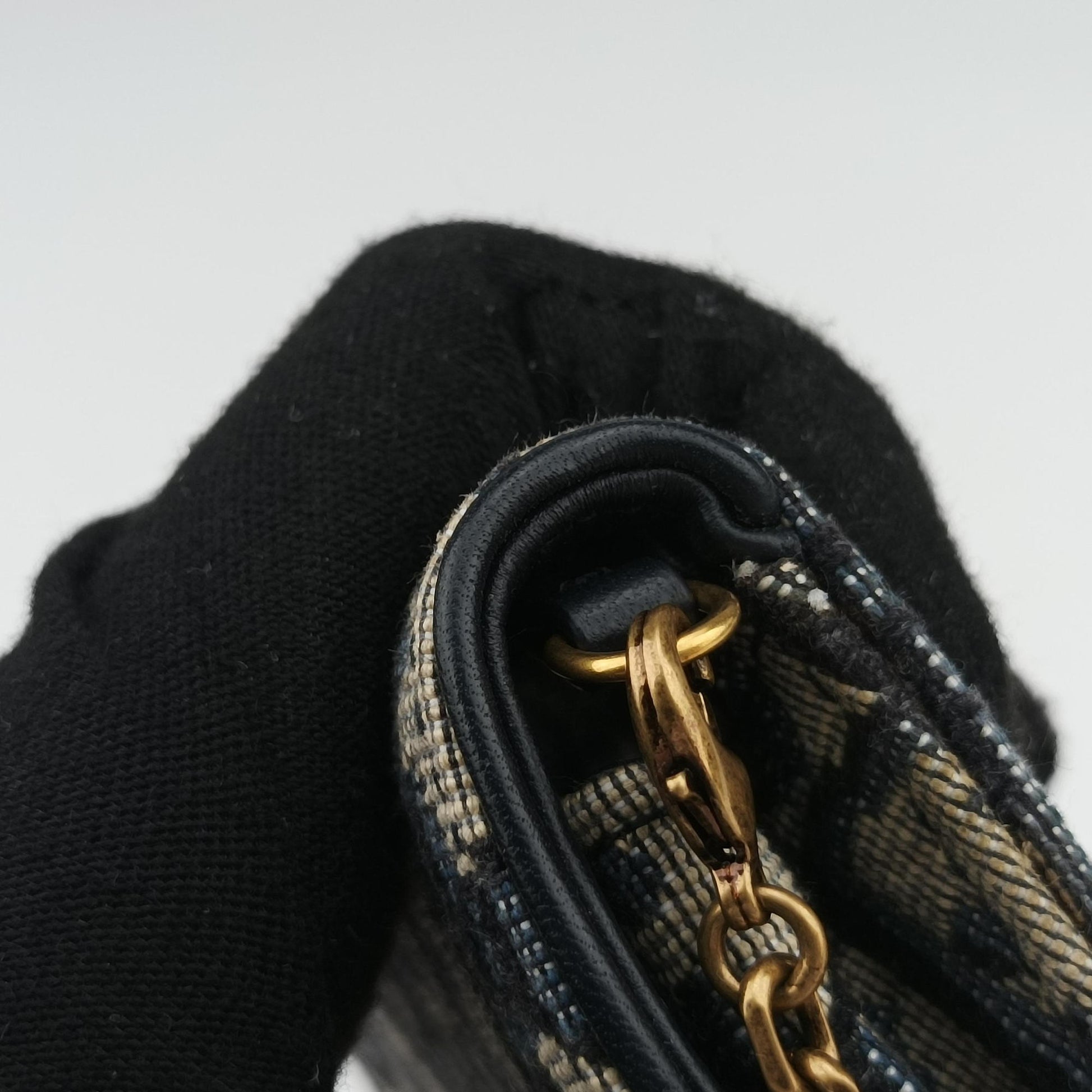 Saddle Navy×Gray jacquard 43-MA-0230サドル ネイビー×グレー ジャガード 43-MA-0230