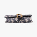 Saddle Navy×Gray jacquard 43-MA-0230サドル ネイビー×グレー ジャガード 43-MA-0230