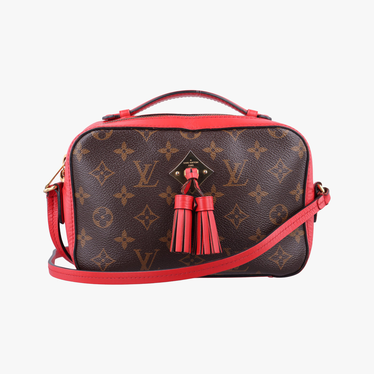 SAINTONGE brown×COQUELICOT Monogram Canvas×calf leather M43556 CA3159サントンジュ モノグラム/ブラウン×コクリコ モノグラムキャンバス×カーフレザー M43556 CA3159