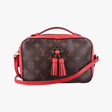 SAINTONGE brown×COQUELICOT Monogram Canvas×calf leather M43556 CA3159サントンジュ モノグラム/ブラウン×コクリコ モノグラムキャンバス×カーフレザー M43556 CA3159