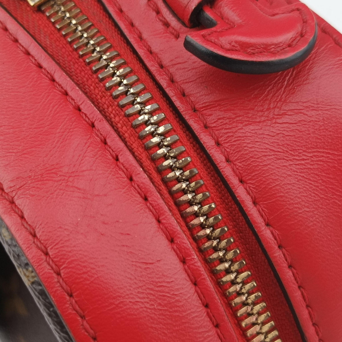SAINTONGE brown×COQUELICOT Monogram Canvas×calf leather M43556 CA3159サントンジュ モノグラム/ブラウン×コクリコ モノグラムキャンバス×カーフレザー M43556 CA3159