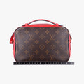 SAINTONGE brown×COQUELICOT Monogram Canvas×calf leather M43556 CA3159サントンジュ モノグラム/ブラウン×コクリコ モノグラムキャンバス×カーフレザー M43556 CA3159