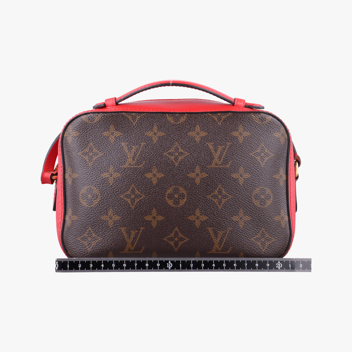 SAINTONGE brown×COQUELICOT Monogram Canvas×calf leather M43556 CA3159サントンジュ モノグラム/ブラウン×コクリコ モノグラムキャンバス×カーフレザー M43556 CA3159