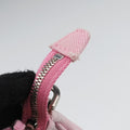 Pre-owned Balenciaga Le Cagole mini Pink canvas  shoulderbag | stylenewstar