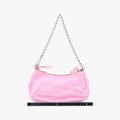 Pre-owned Balenciaga Le Cagole mini Pink canvas  shoulderbag | stylenewstar