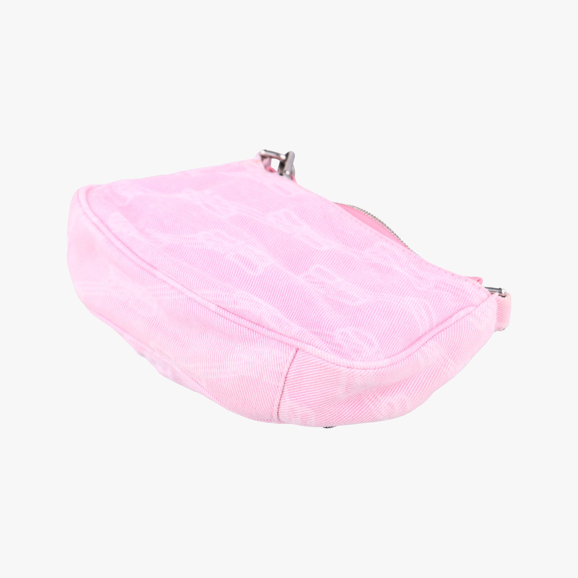 Pre-owned Balenciaga Le Cagole mini Pink canvas  shoulderbag | stylenewstar