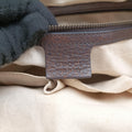 Pre-owned Gucci Bamboo Brown GGCanvas×Leather 339002 handbag | stylenewstar