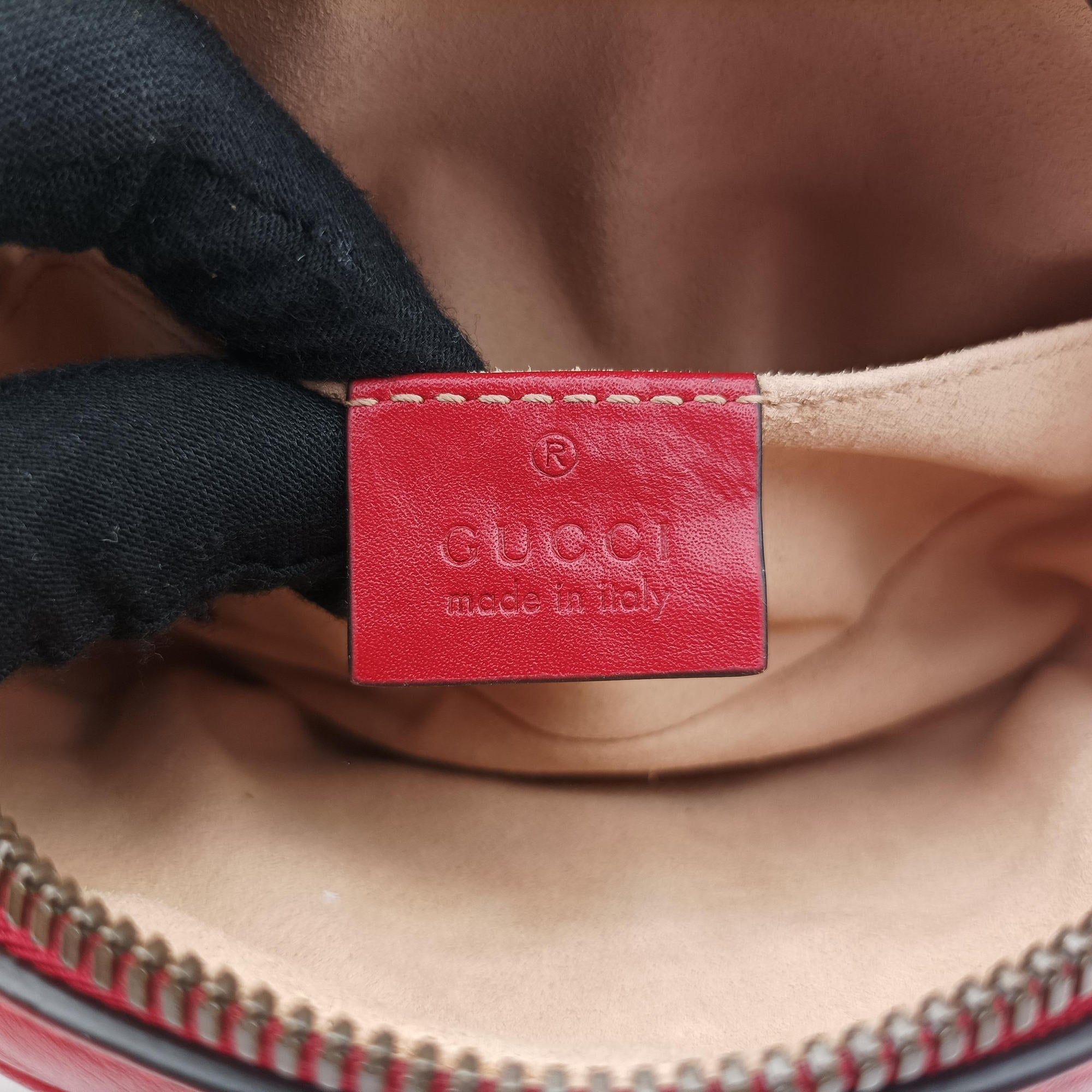 GG Marmont Red Leather 476434 C024696490GGマーモント レッド レザー 476434 C024696490