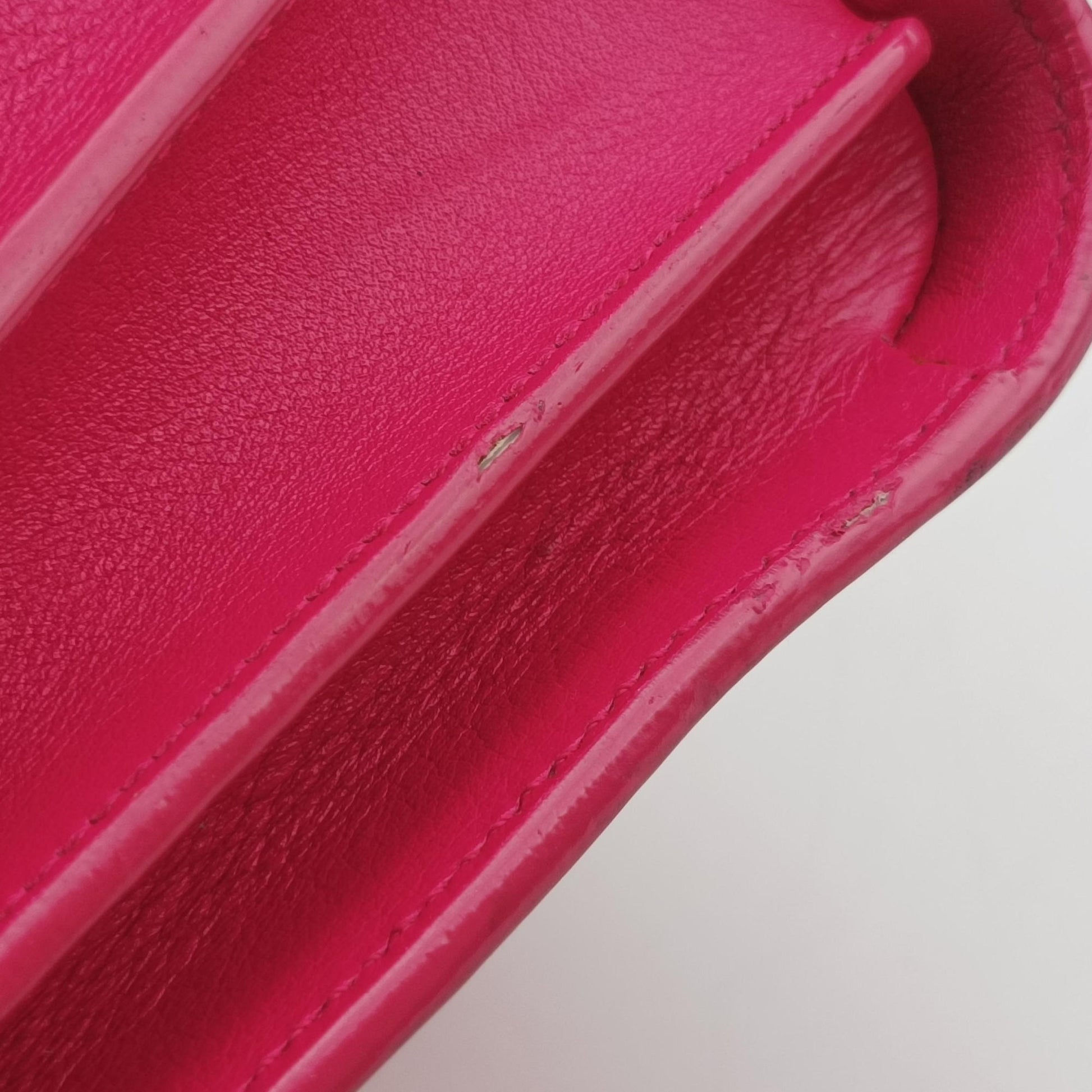 SAC DE JOUR Rose Leather 340778 BCI340778.0714サックドジュールナノ ローズ レッド レザー 340778 BCI340778.0714