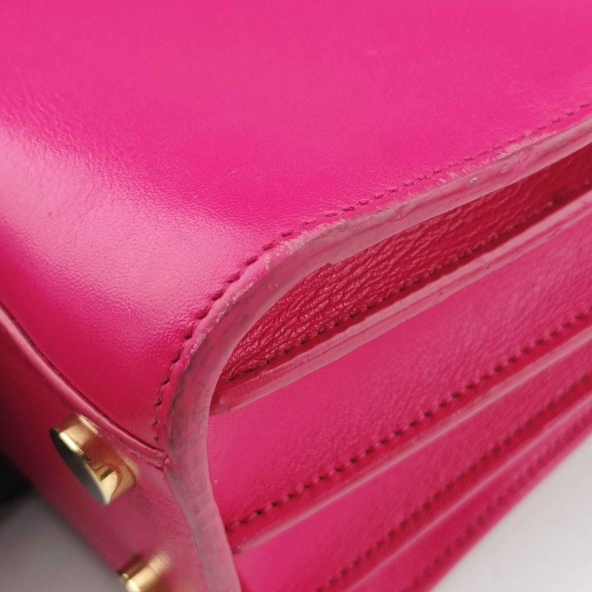 SAC DE JOUR Rose Leather 340778 BCI340778.0714サックドジュールナノ ローズ レッド レザー 340778 BCI340778.0714