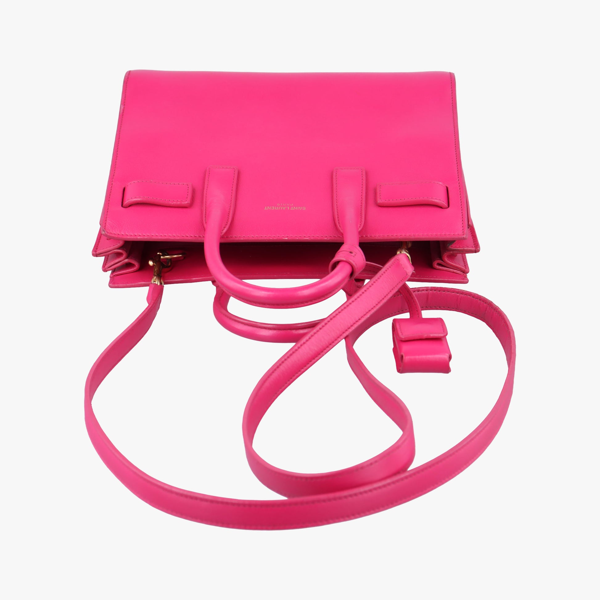SAC DE JOUR Rose Leather 340778 BCI340778.0714サックドジュールナノ ローズ レッド レザー 340778 BCI340778.0714