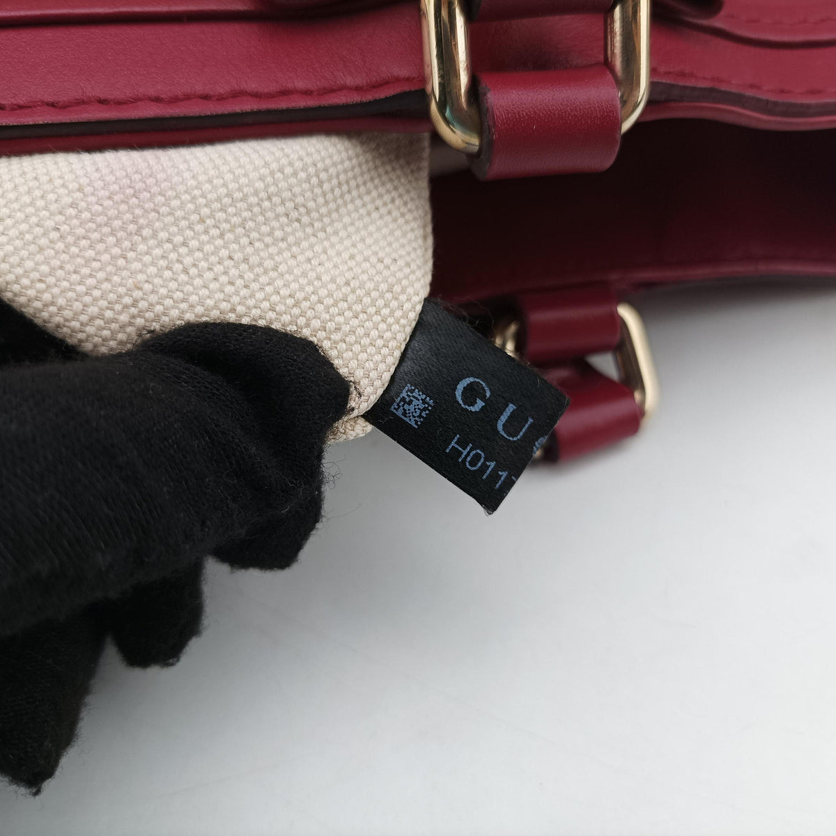Guccissima Mayfair Rose Leather 257061 H011792691グッチシマ メイフェア ローズ レッド レザー 257061 H011792691
