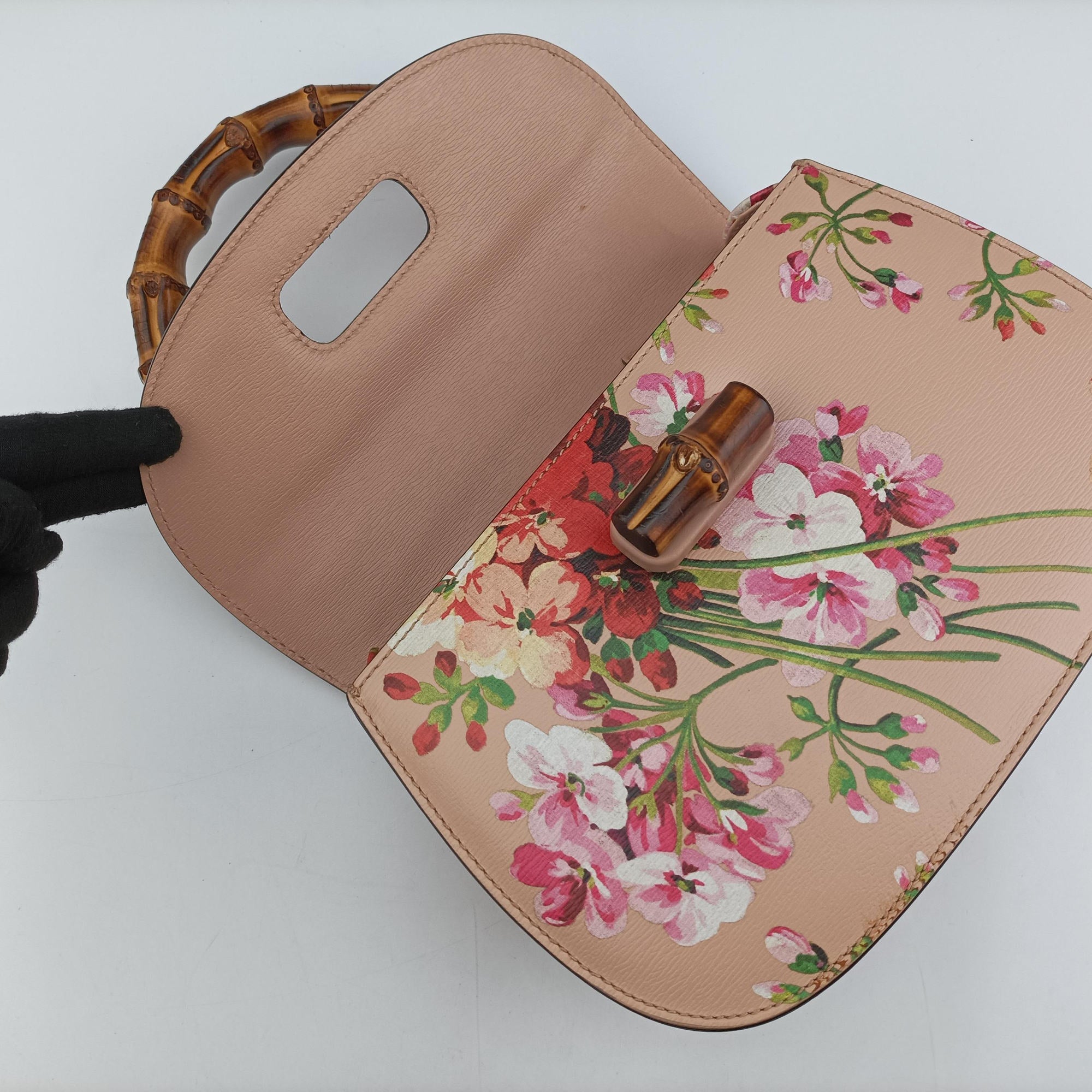 Bamboo Pink×Multicolour Leather 409398 B019498753バンブー ピンク×マルチカラー レザー 409398 B019498753