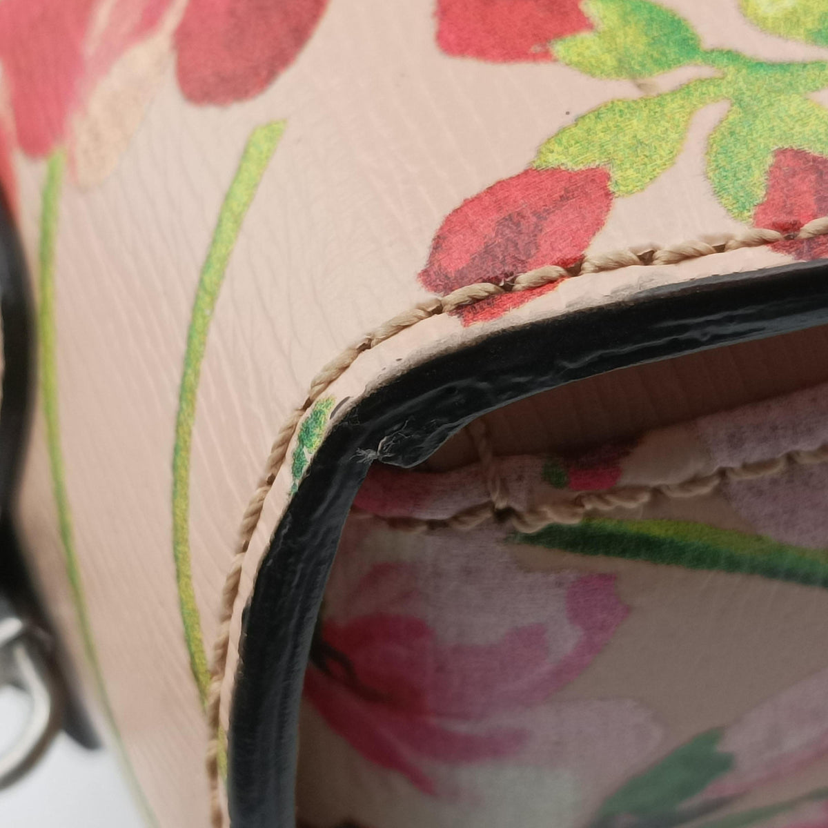 Bamboo Pink×Multicolour Leather 409398 B019498753バンブー ピンク×マルチカラー レザー 409398 B019498753