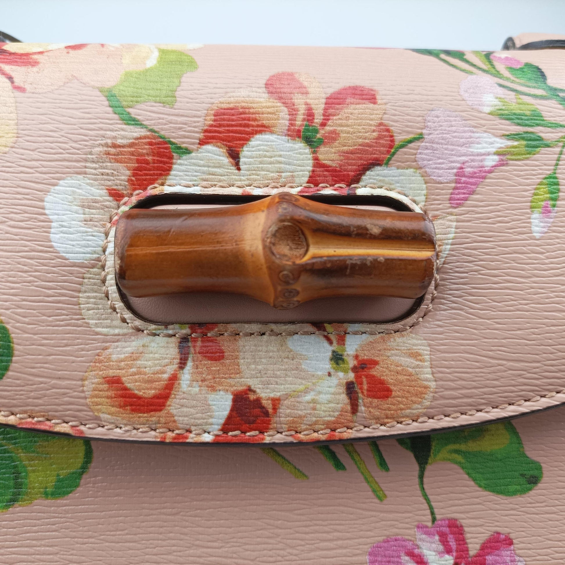Bamboo Pink×Multicolour Leather 409398 B019270850バンブー ピンク×マルチカラー レザー 409398 B019270850