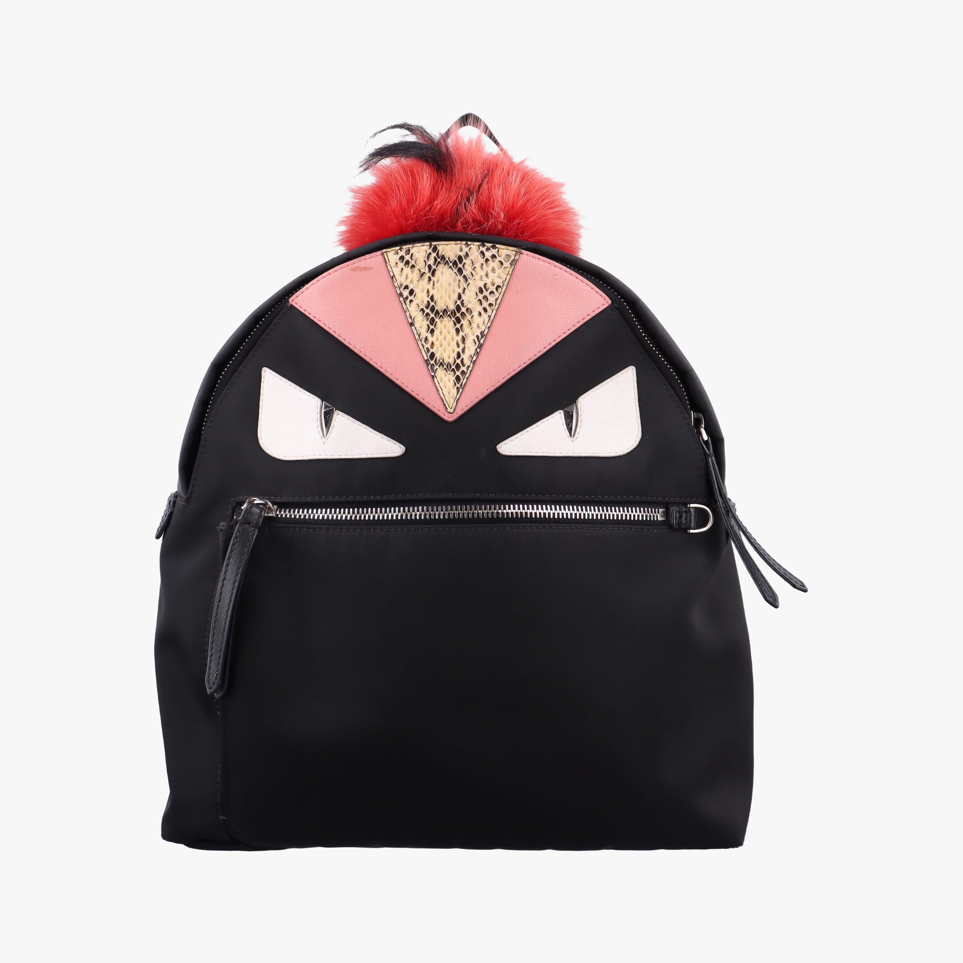 monster bag bugs Black x Multicolour Nylon x leather 8BZ035 8BZ035-7ZP 169-0501モンスター バッグバグズ ブラックx マルチカラー ナイロンxレザー 8BZ035 8BZ035-7ZP 169-0501