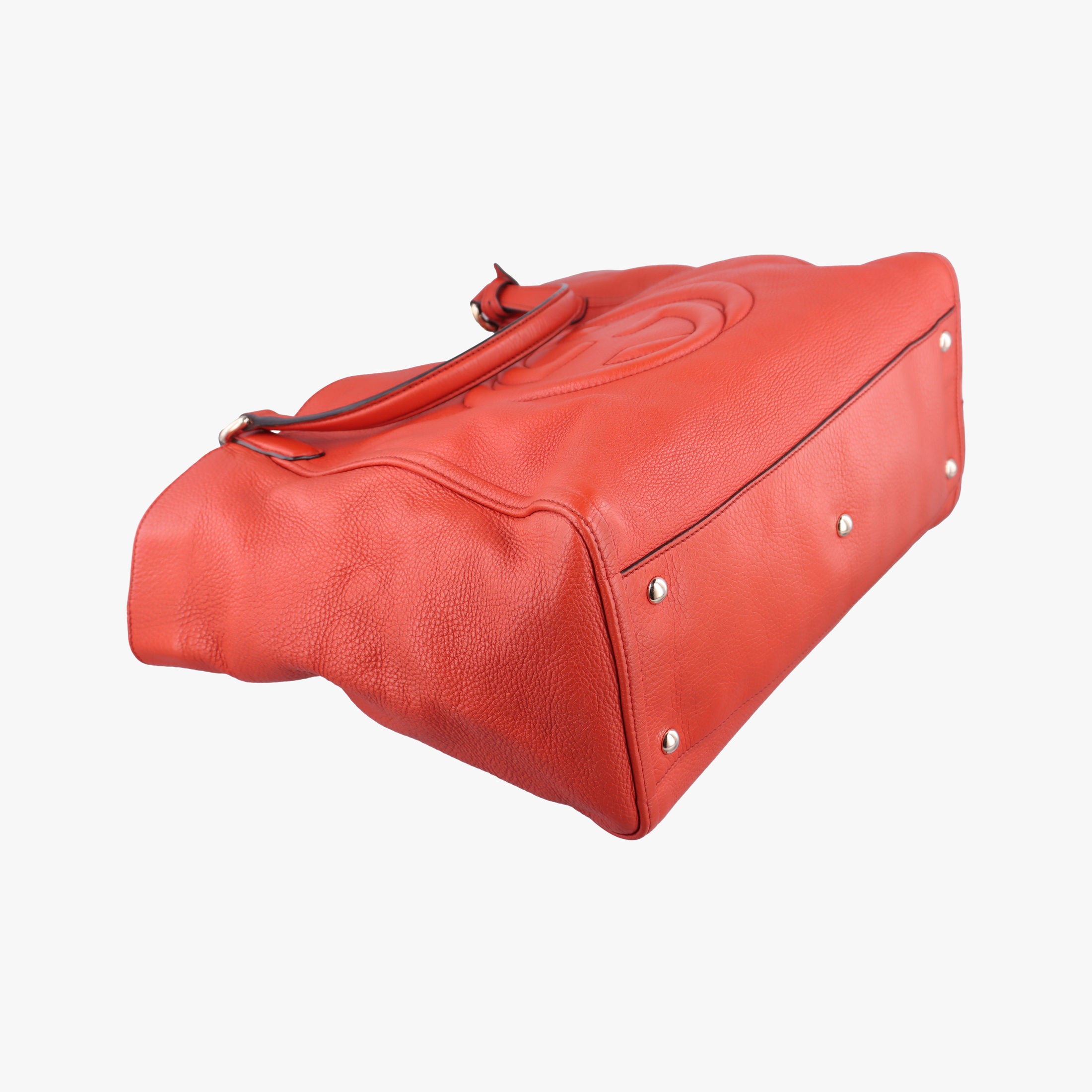 Pre-owned Gucci Soho Red Leather 282309 handbag | stylenewstar