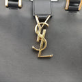 Vintage Yves Saint Laurent BABY CABAS Black Leather 394461 shoulderbag | stylenewstar