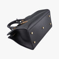 Vintage Yves Saint Laurent BABY CABAS Black Leather 394461 shoulderbag | stylenewstar