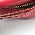 Pre-owned Gucci GG Marmont Red Leather 447632 shoulderbag | stylenewstar