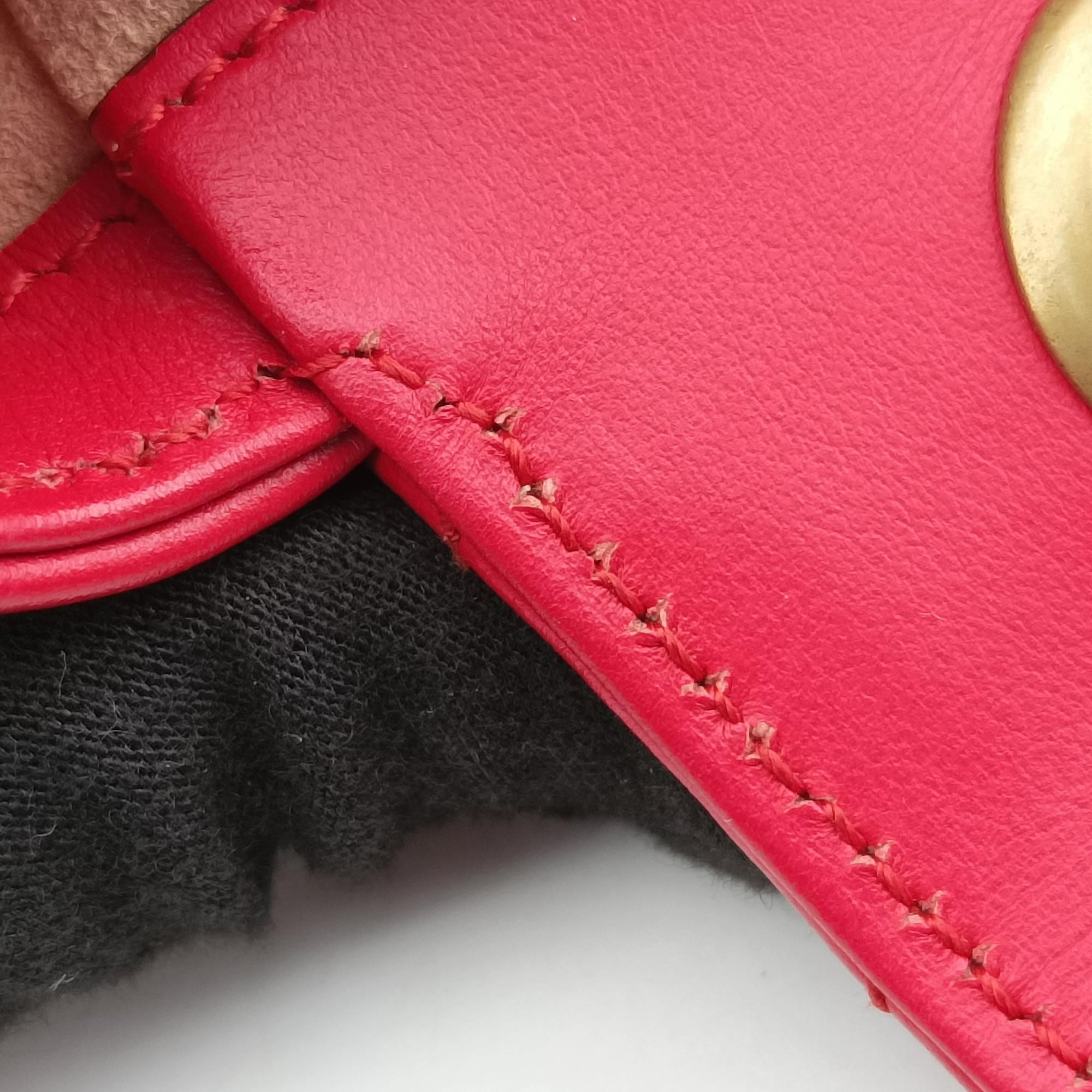 GG Marmont Red Leather 446744 D026314447GGマーモント レッド レザー 446744 D026314447