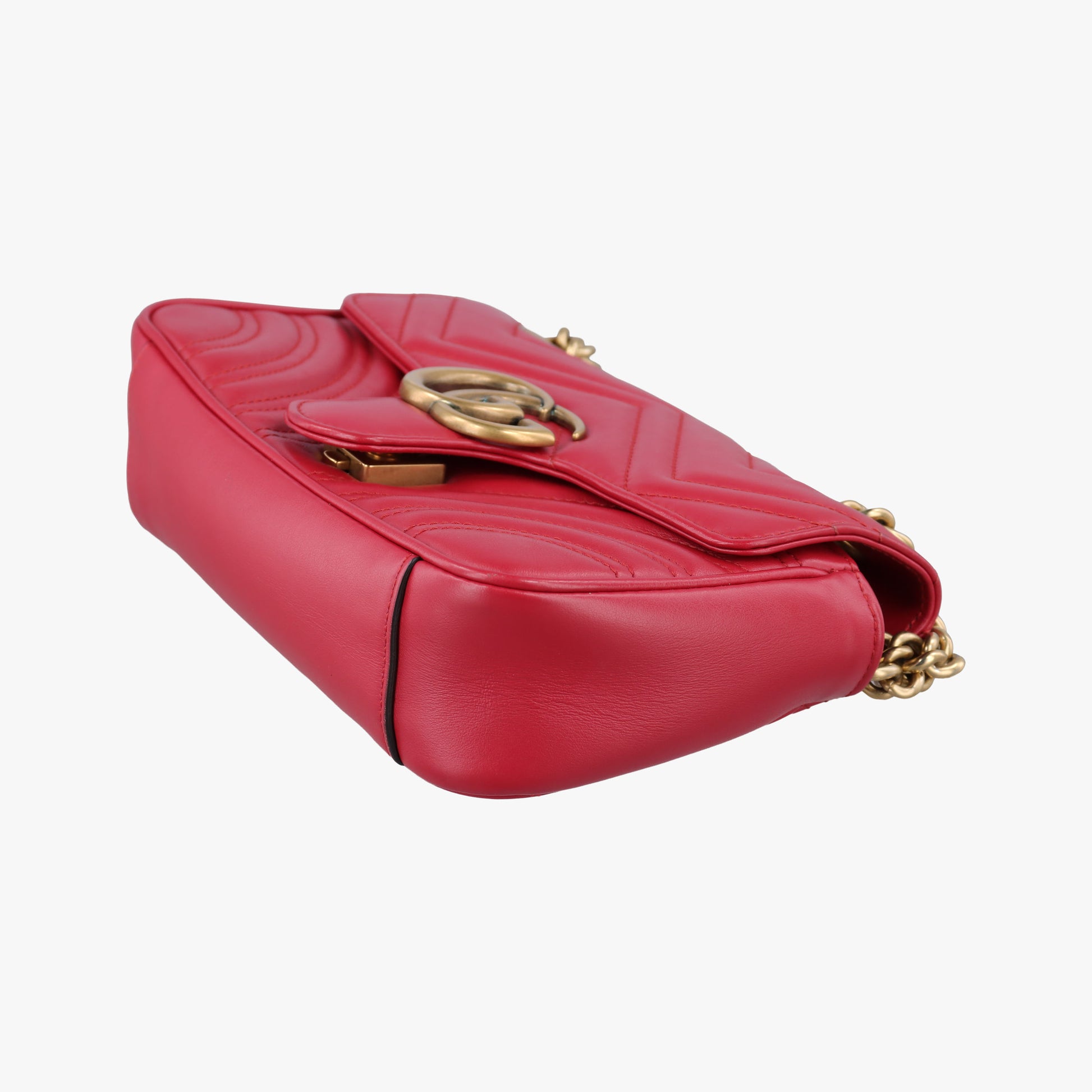 GG Marmont Red Leather 446744 D026314447GGマーモント レッド レザー 446744 D026314447