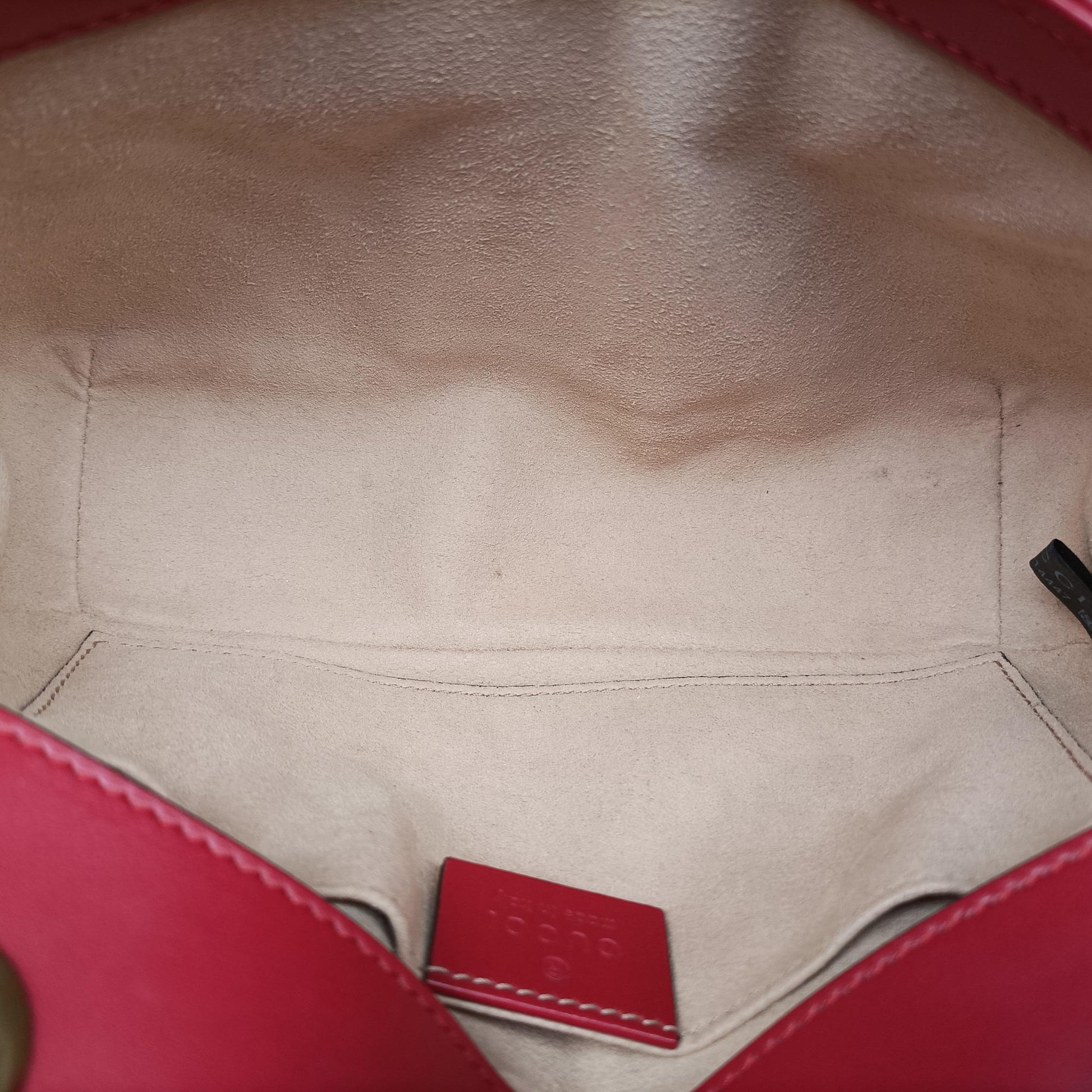GG Marmont Red Leather 446744 D026314447GGマーモント レッド レザー 446744 D026314447