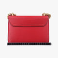 Pre-owned Gucci Peony Red Leather 432281 shoulderbag | stylenewstar