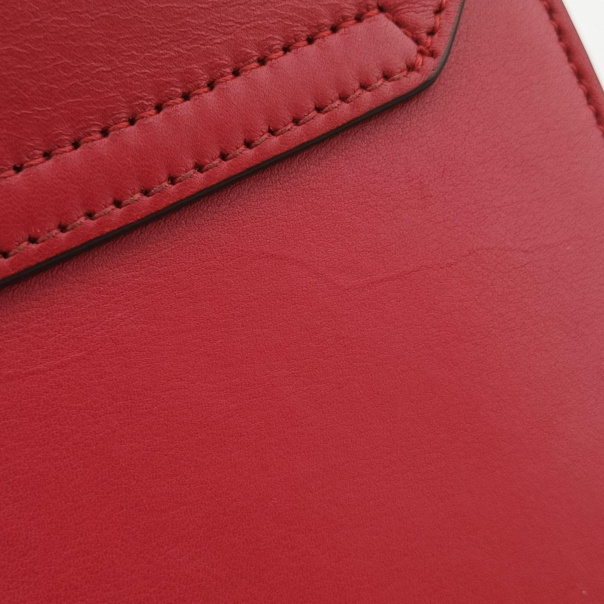 Pre-owned Gucci Peony Red Leather 432281 shoulderbag | stylenewstar